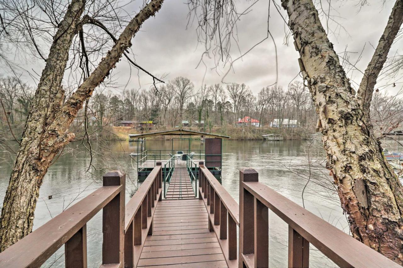 Cozy Heber Springs Cabin With Deck And Dock! Ngoại thất bức ảnh