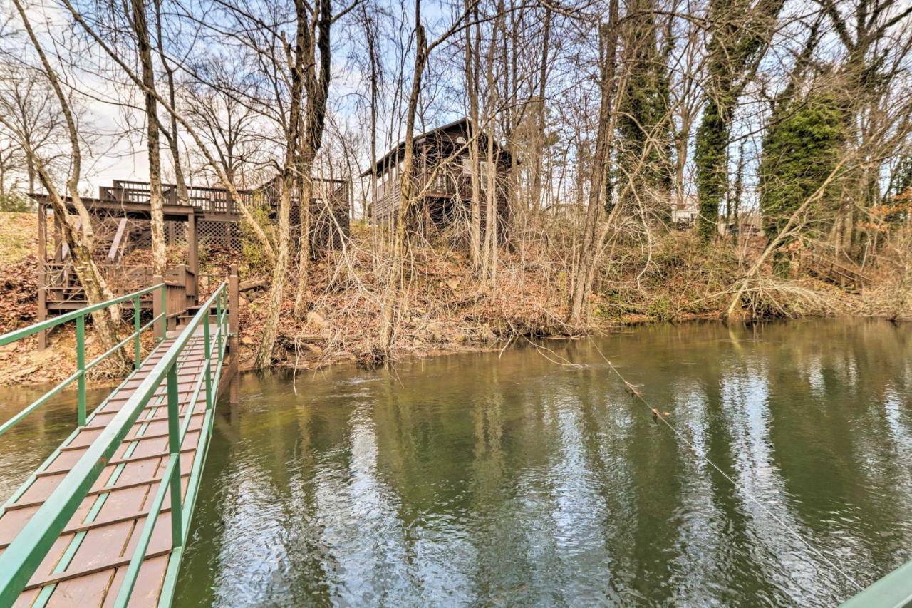 Cozy Heber Springs Cabin With Deck And Dock! Ngoại thất bức ảnh
